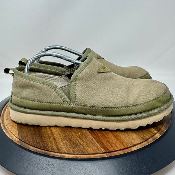 UGG Romeo Canvas Moss Men's Shoes Slip On Shoes Size 13 - Picture 1 of 9
